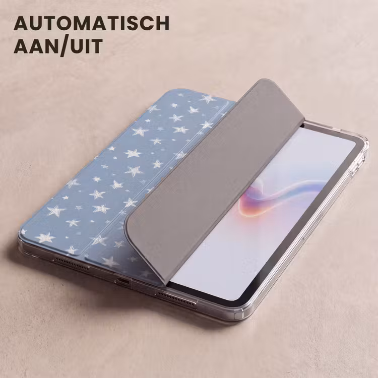 iPad hoes - Sterretjes - Patroon - Blauw — 5