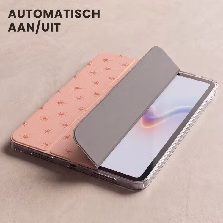iPad hoes - Sterretjes - Patroon - Oranje — 5