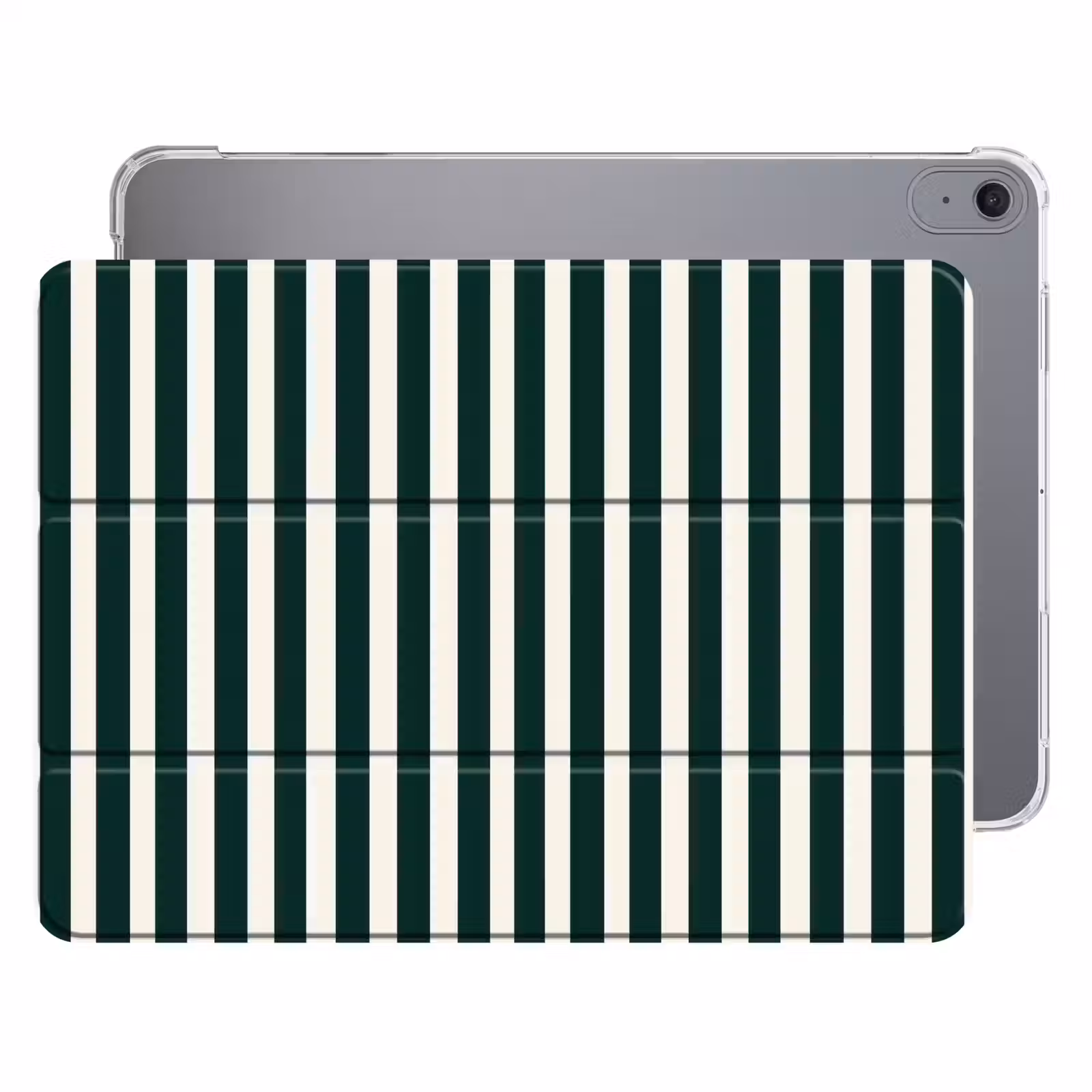 iPad hoes - Strepen - Klassiek - Groen — 1