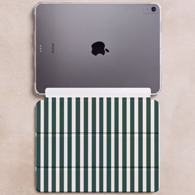 iPad hoes - Strepen - Klassiek - Groen — 6