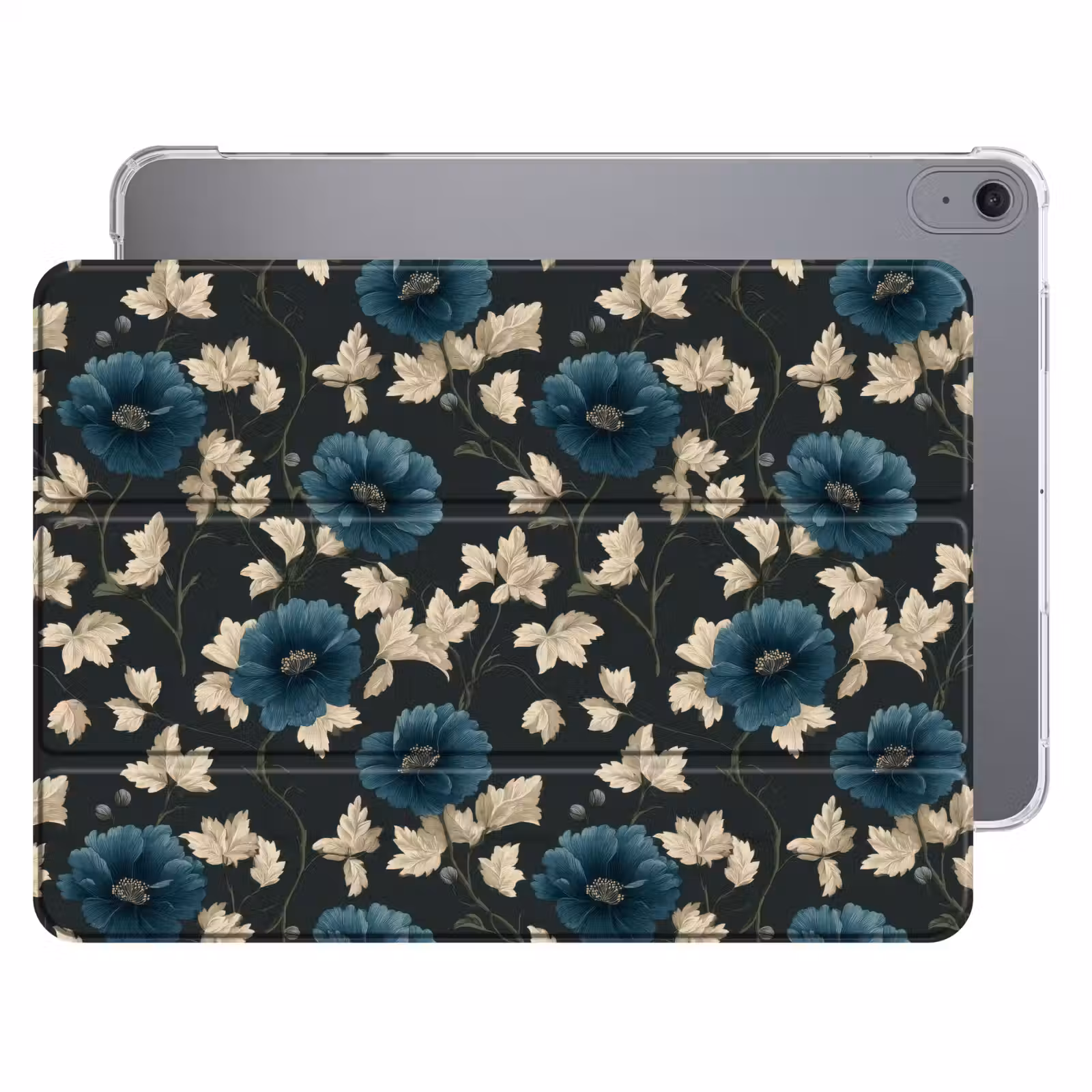 iPad hoes - Botanisch - Bloemen - Blauw — 1