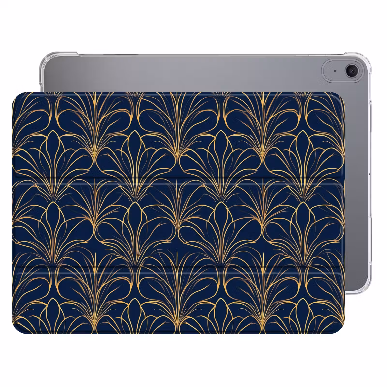 iPad hoes - Deco - Waaier - Blauw — 1