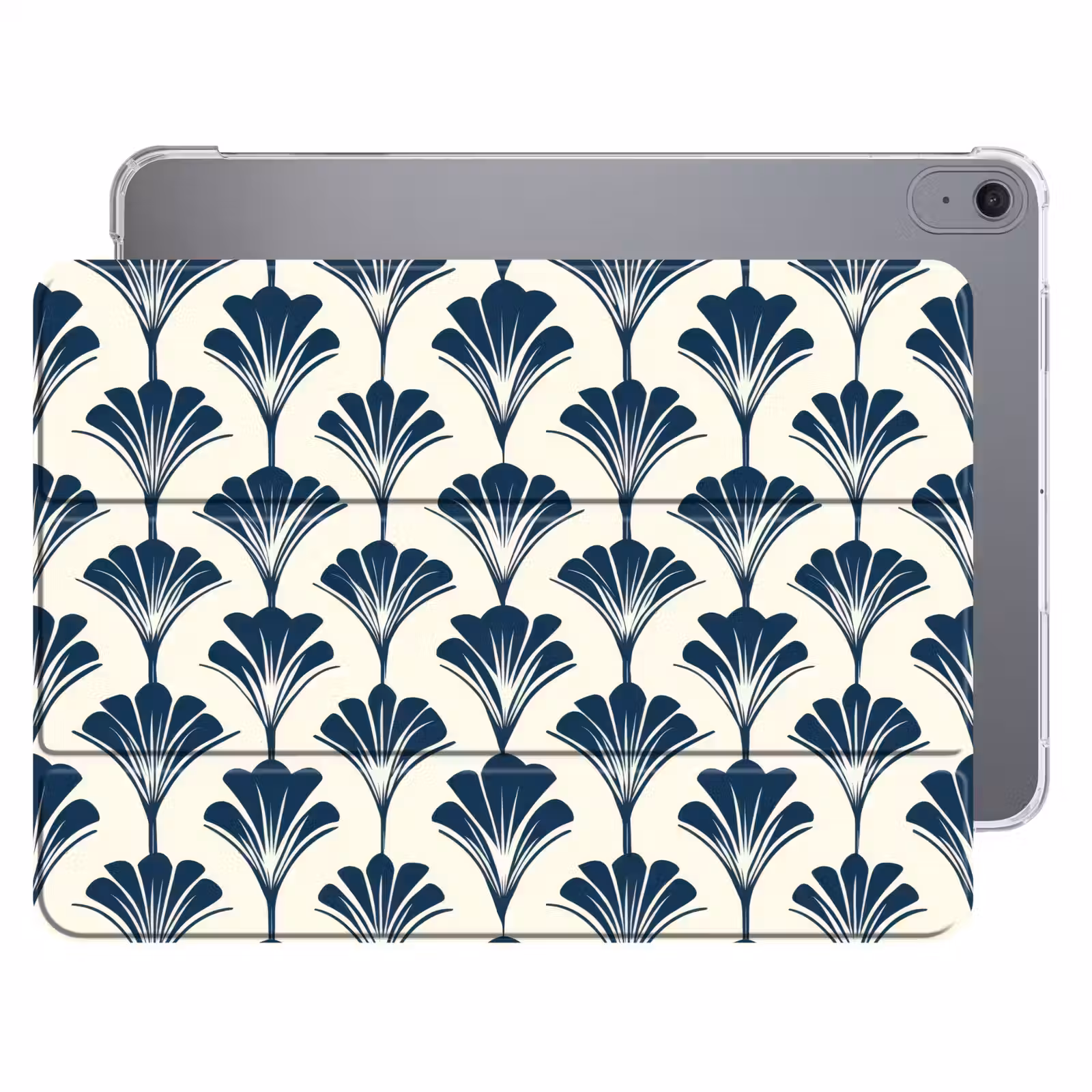 iPad hoes - Klassiek - Motief - Blauw — 1