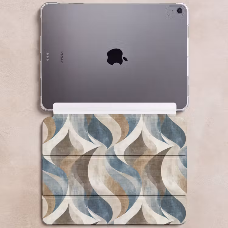 iPad hoes - Abstract - Golven - Kleurrijk — 6