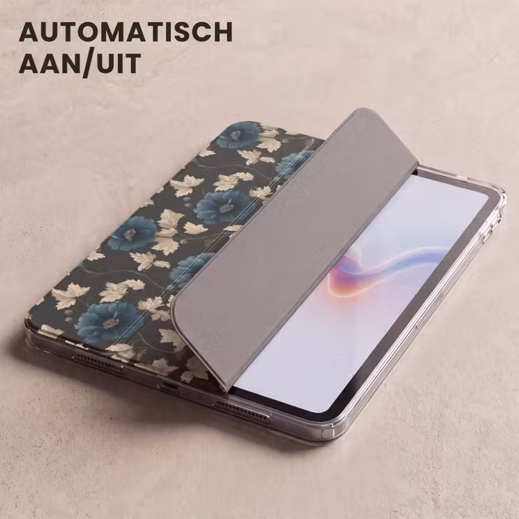 iPad hoes - Botanisch - Bloemen - Blauw — 5