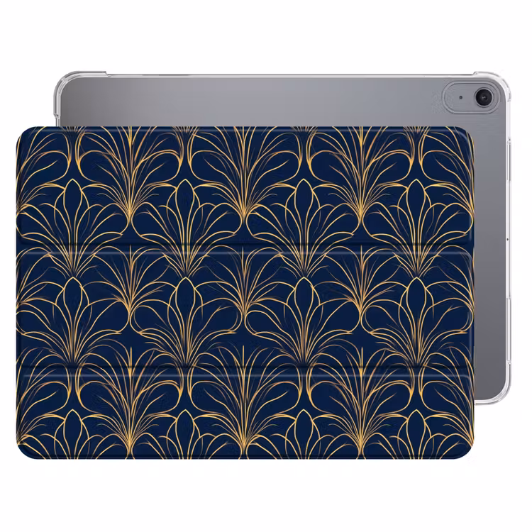 iPad hoes - Deco - Waaier - Blauw — 1