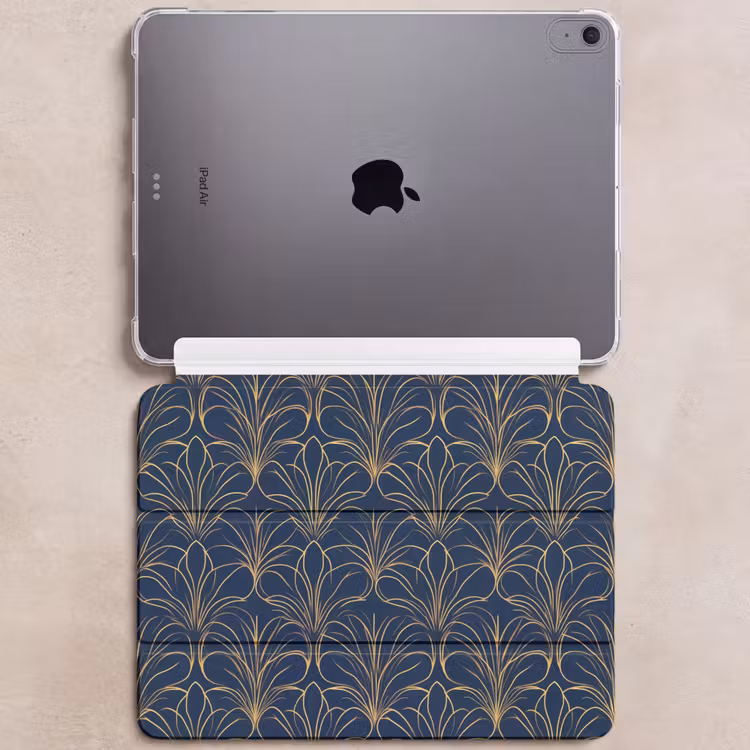 iPad hoes - Deco - Waaier - Blauw — 6