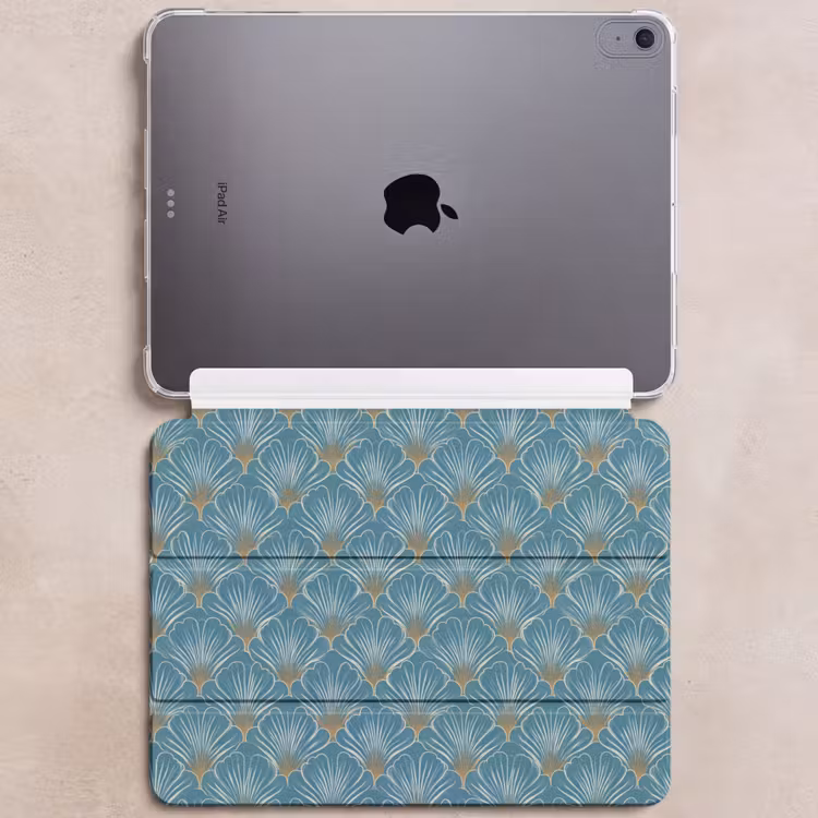 iPad hoes - Symmetrisch - Patroon - Blauw — 6