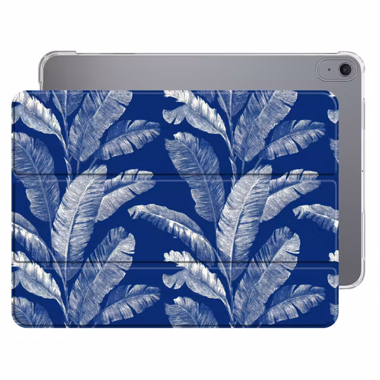 iPad hoes - Blad - Palm - Blauw — 1