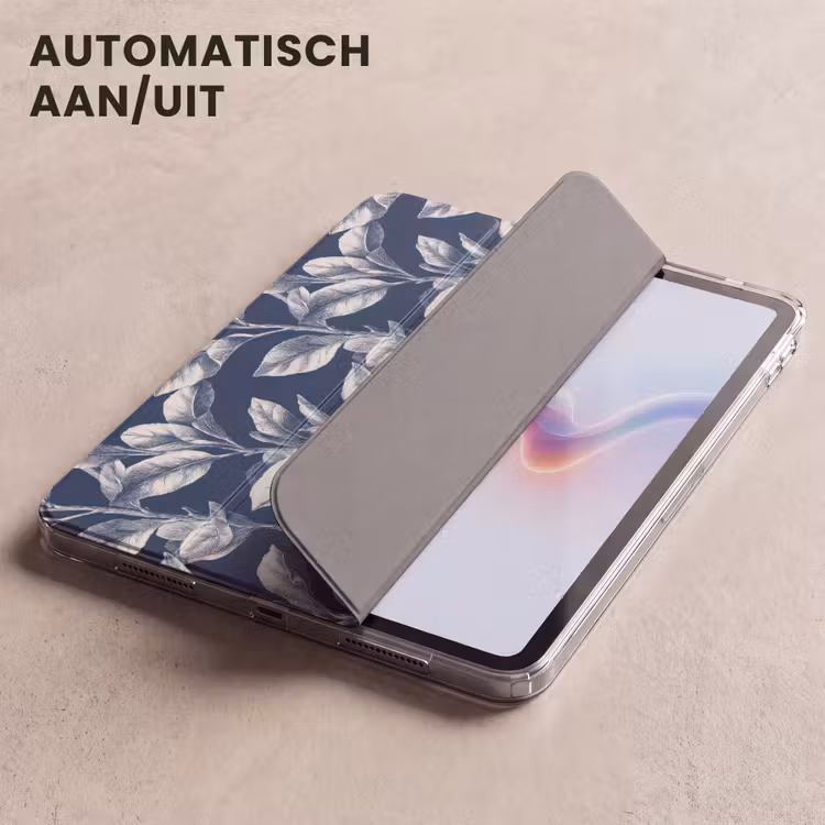 iPad hoes - Botanisch - Patroon - Blauw — 5