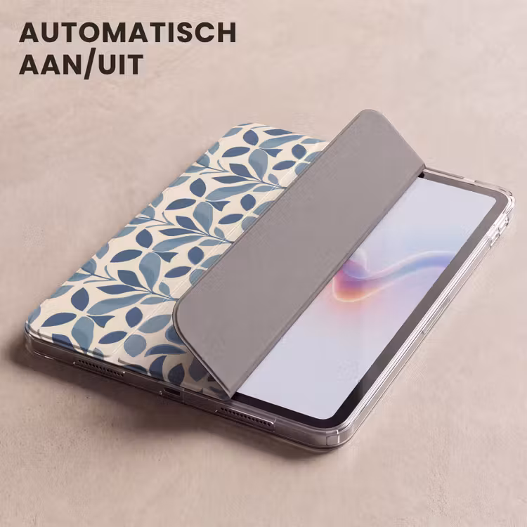 iPad hoes - Flora - Modern - Blauw — 5
