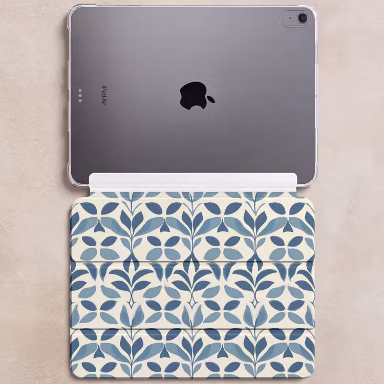 iPad hoes - Flora - Modern - Blauw — 6
