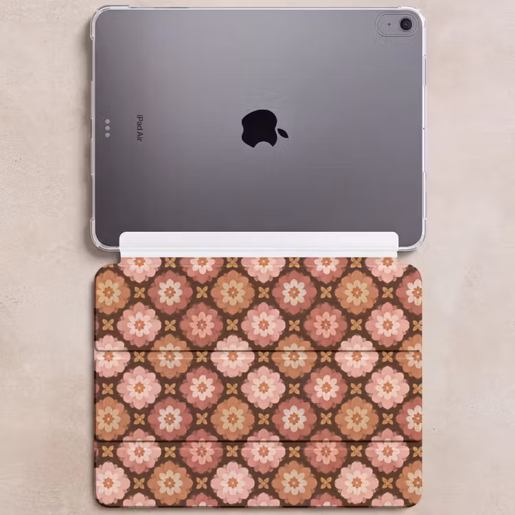 iPad hoes - Geometrisch - Bloemen - Kleurrijk — 6