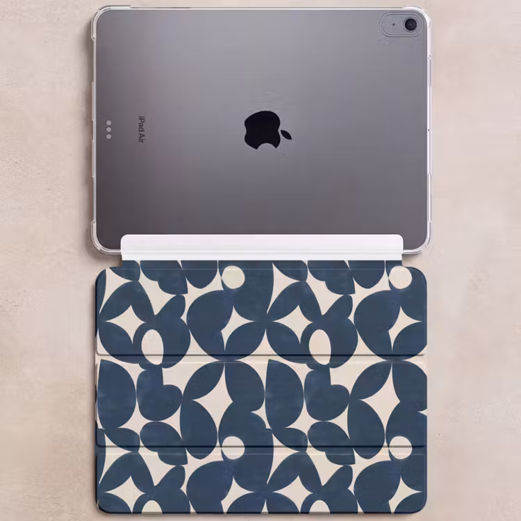 iPad hoes - Modern - Geometrisch - Blauw — 6