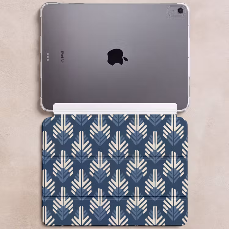 iPad hoes - Modern - Patroon - Blauw — 6