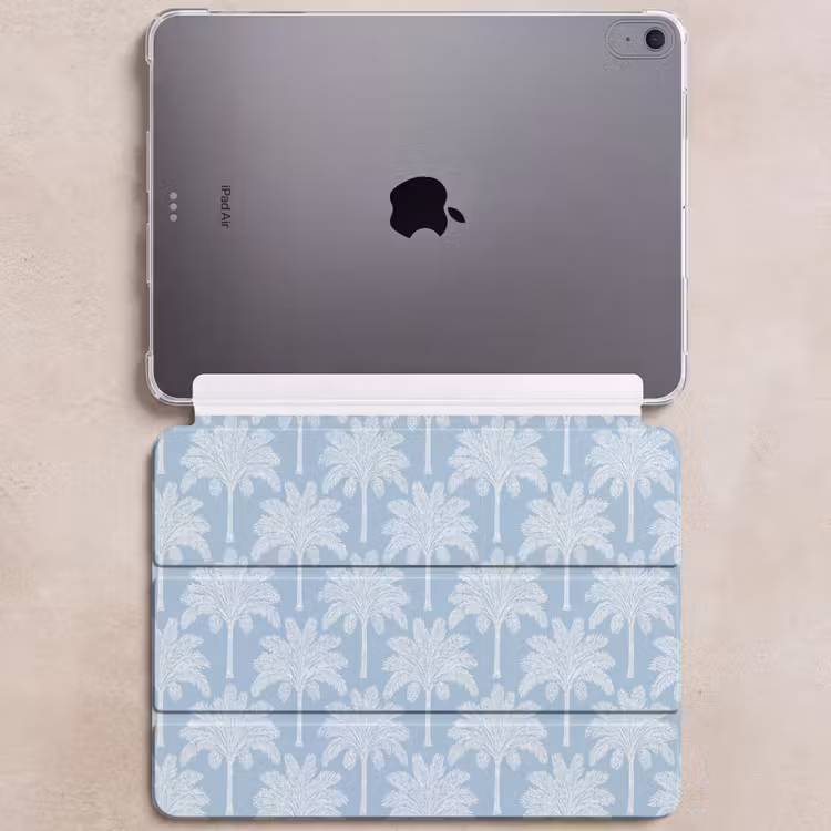 iPad hoes - Palmboom - Modern - Blauw — 6