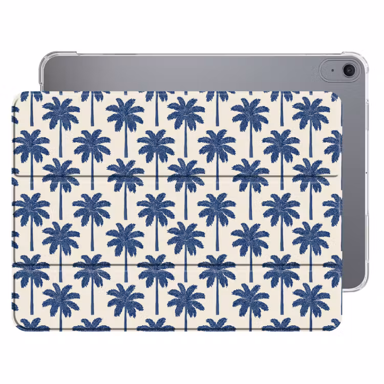 iPad hoes - Symmetrisch - Palm - Blauw — 1