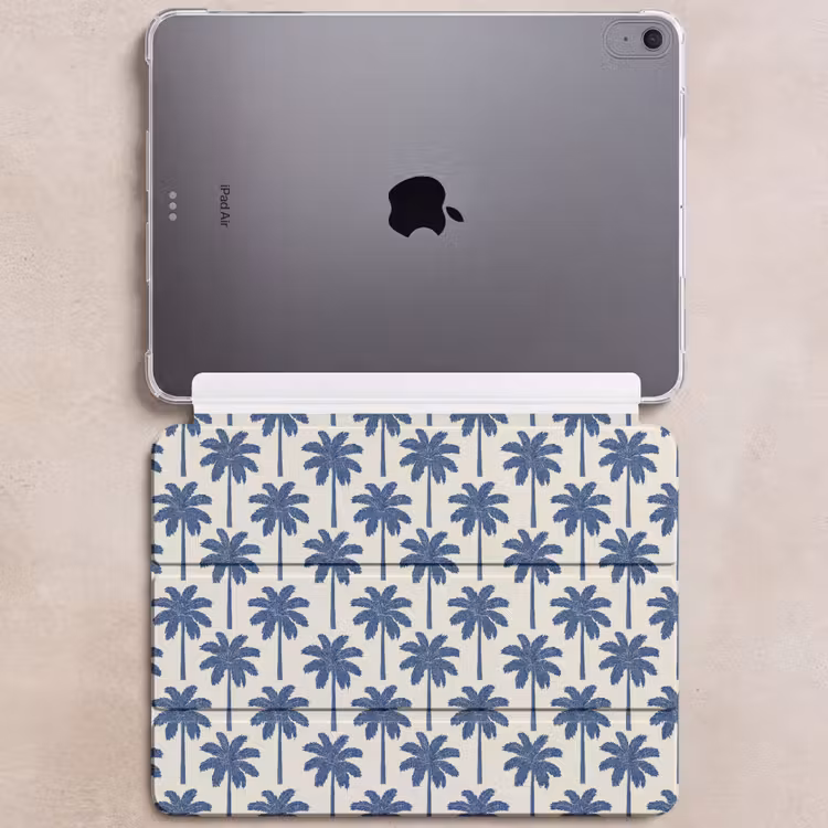 iPad hoes - Symmetrisch - Palm - Blauw — 6
