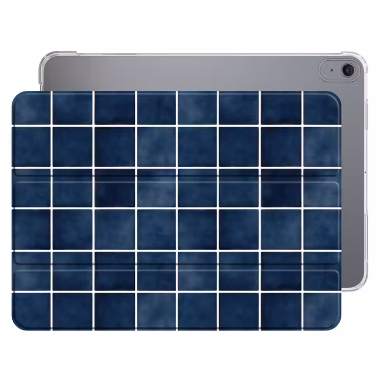 iPad hoes - Tegel - Modern - Blauw — 1