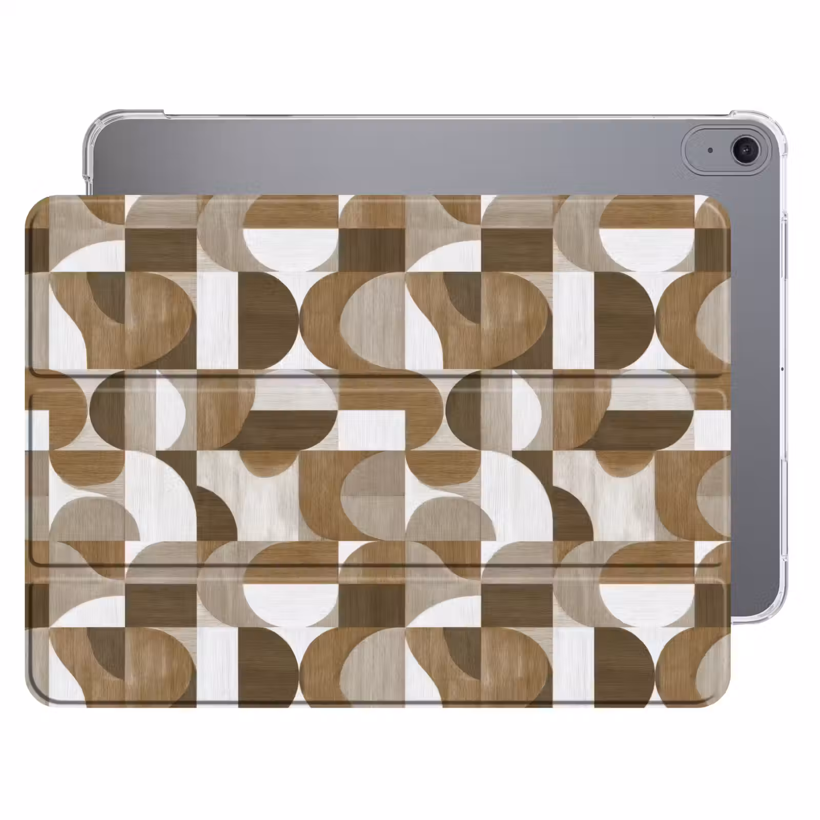 iPad hoes - Abstract - Retro - Bruin — 1
