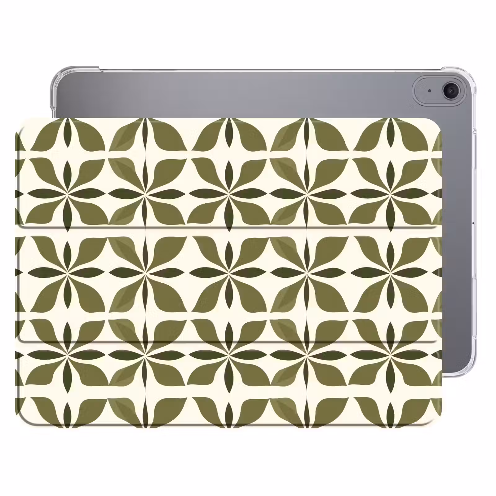 iPad hoes - Botanisch - Retro - Groen — 1