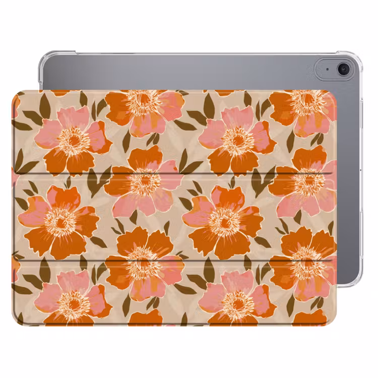 iPad hoes - Bloemen - Motief - Retro — 1