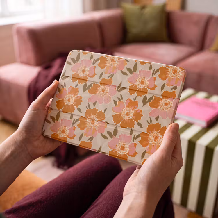 iPad hoes - Bloemen - Motief - Retro — 4