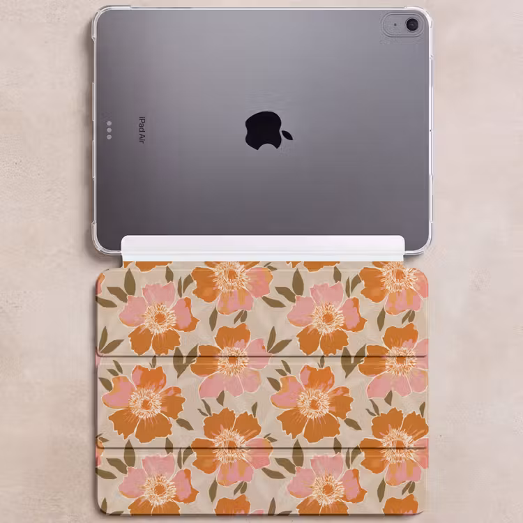 iPad hoes - Bloemen - Motief - Retro — 6