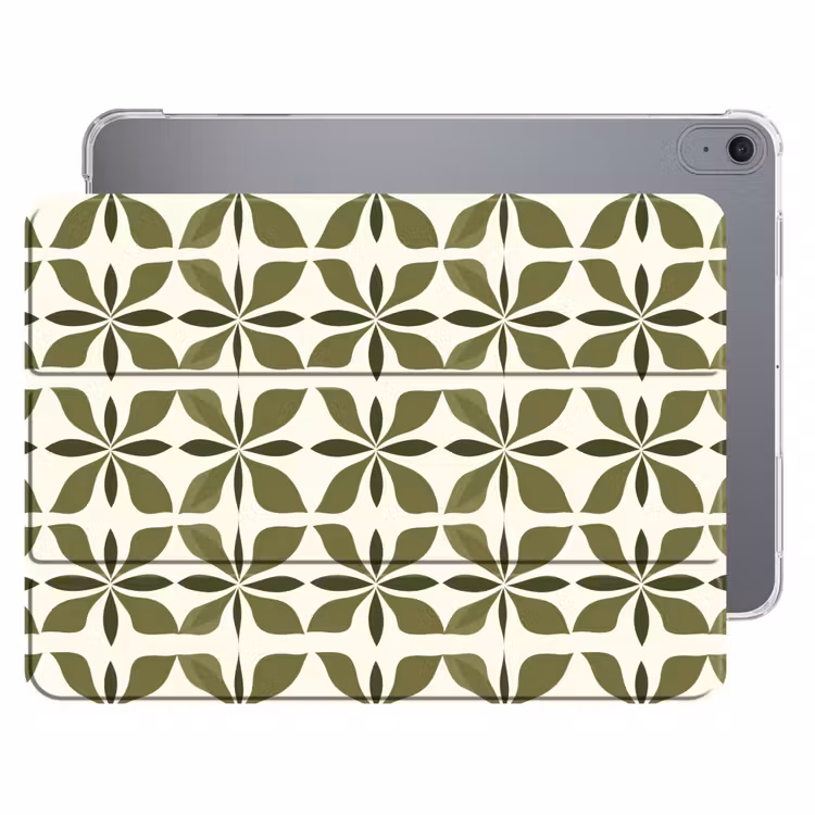 iPad hoes - Botanisch - Retro - Groen — 1
