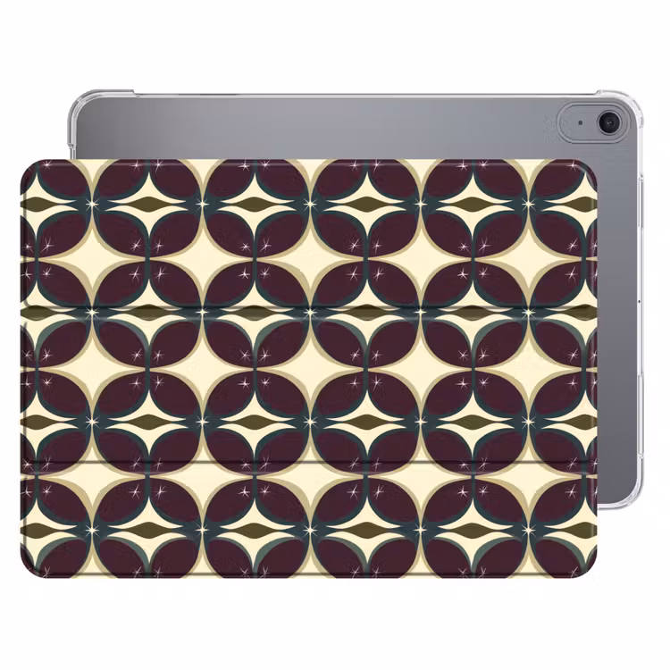 iPad hoes - Cirkel - Retro - Kleurrijk — 1