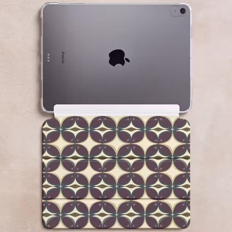iPad hoes - Cirkel - Retro - Kleurrijk — 6