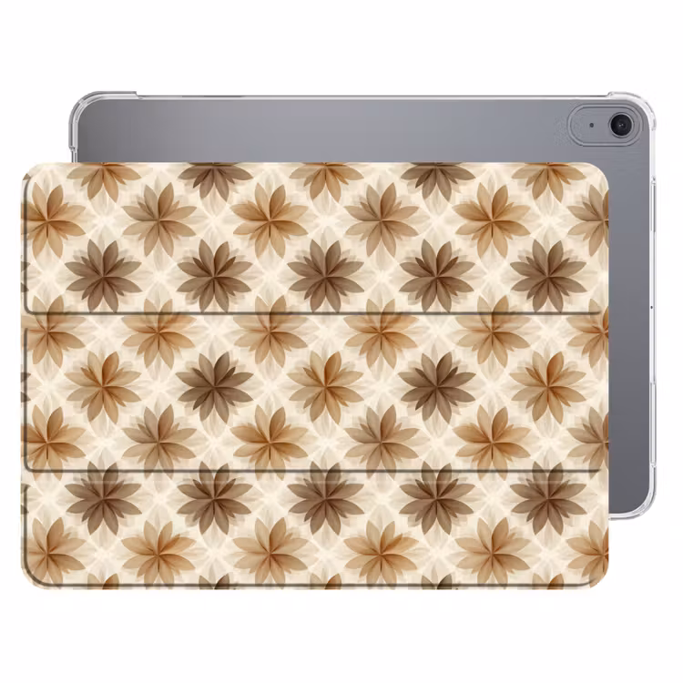iPad hoes - Geografisch - Patroon - Bruin — 1