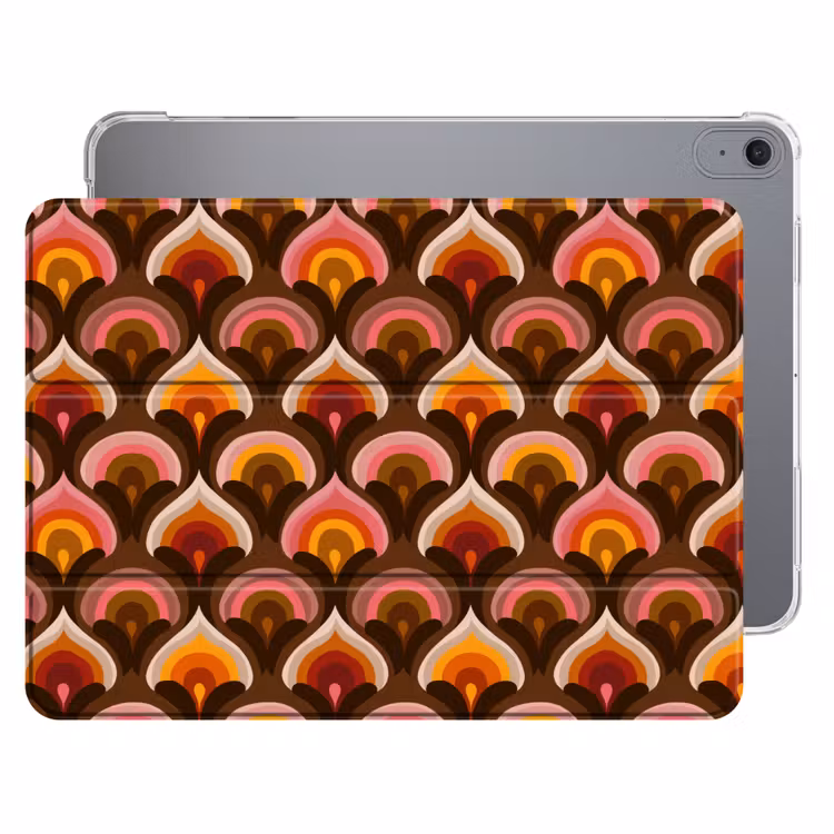 iPad hoes - Patroon - Retro - Kleurrijk — 1