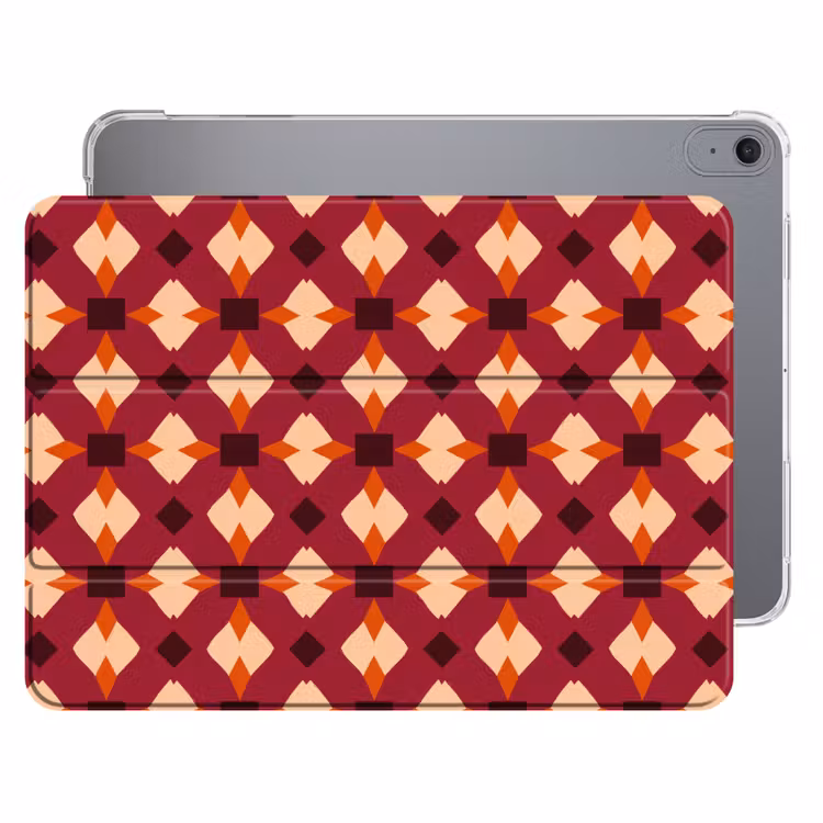 iPad hoes - Retro - Patroon - Kleurrijk — 1