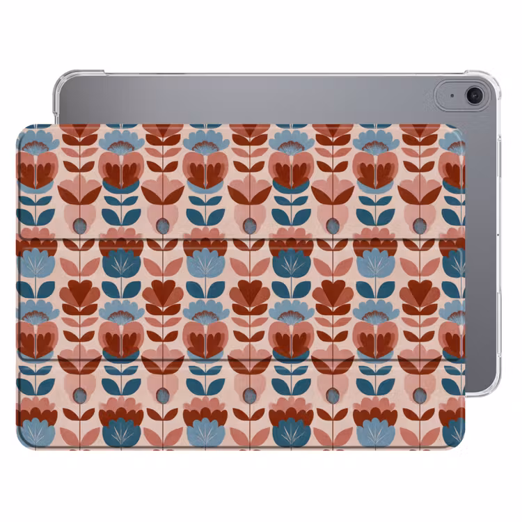iPad hoes - Vintage - Motief - Kleurrijk — 1