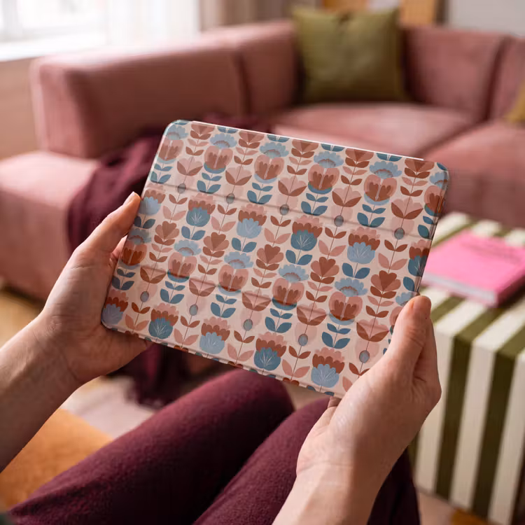 iPad hoes - Vintage - Motief - Kleurrijk — 4