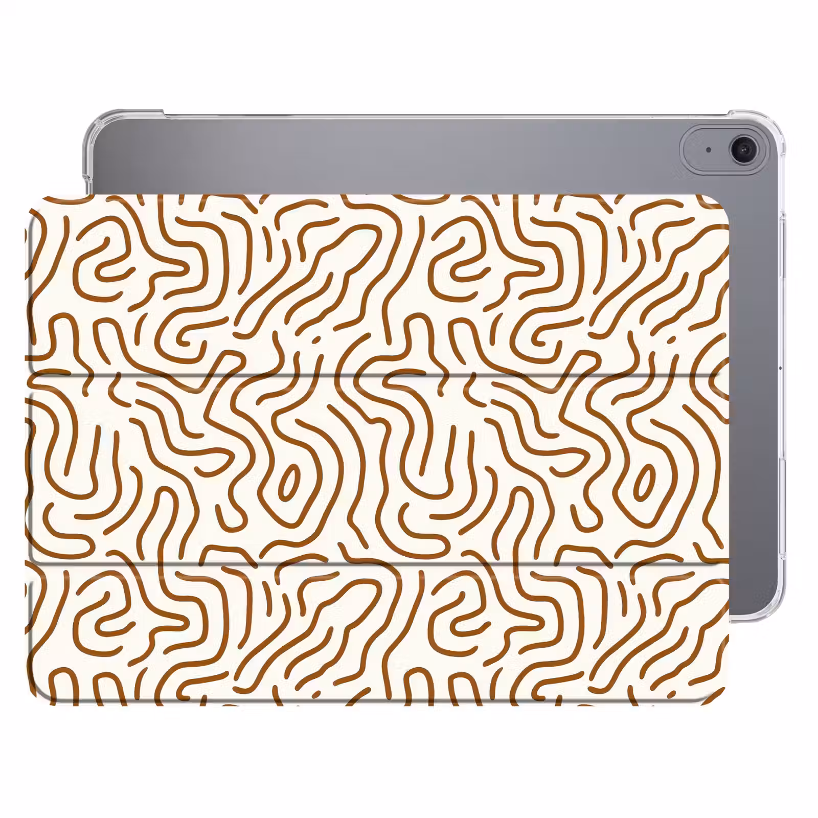 iPad hoes - Minimalistisch - Patroon - Terracotta — 1