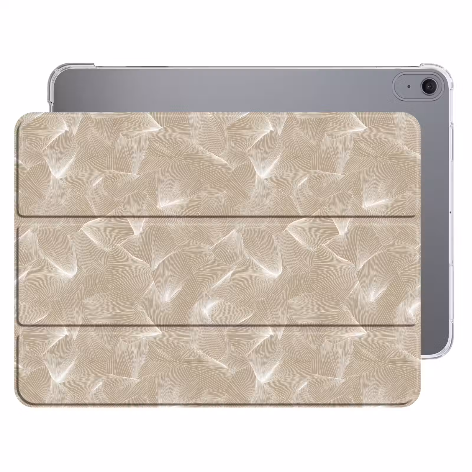 iPad hoes - Organisch - Textuur - Beige — 1
