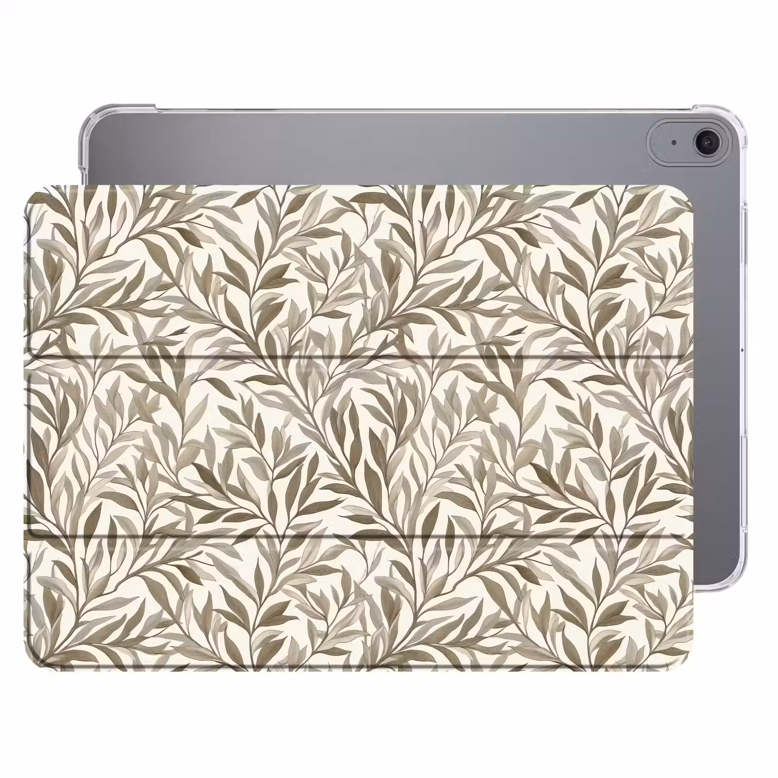 iPad hoes - Takken - Botanisch - Taupe — 1