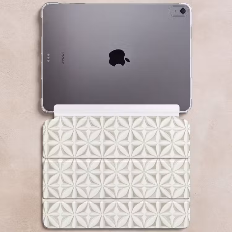 iPad hoes - Abstract - Structuur - Grijs - Wit — 6