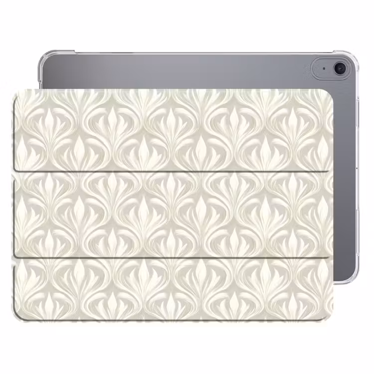 iPad hoes - Barok - Patroon - Beige — 1