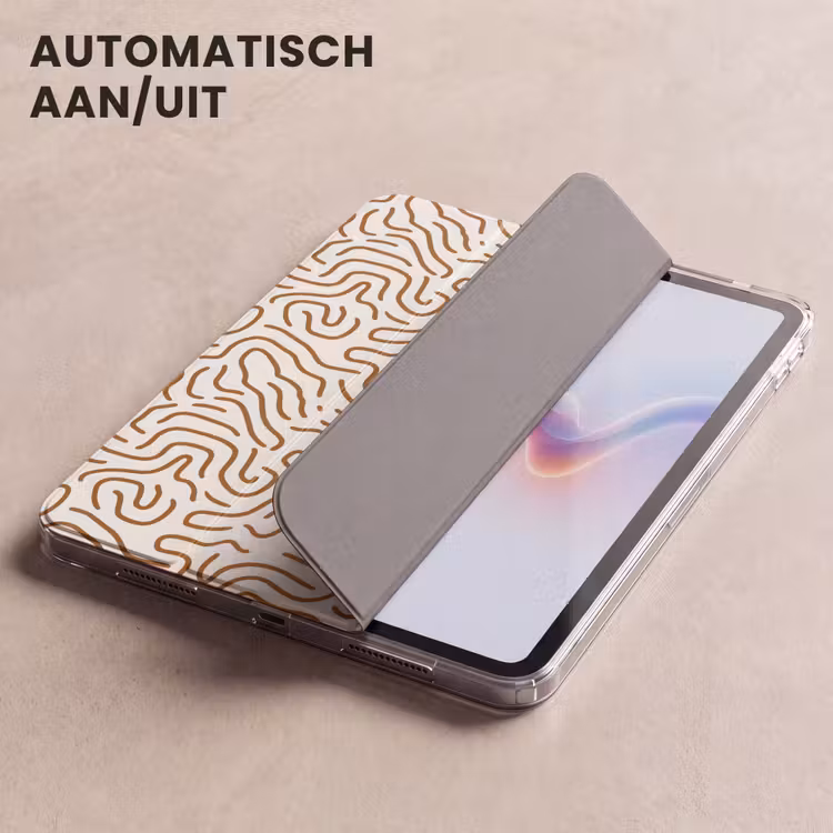 iPad hoes - Minimalistisch - Patroon - Terracotta — 5