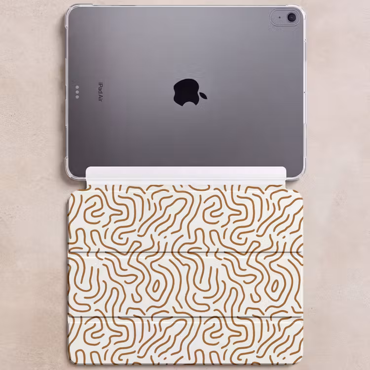 iPad hoes - Minimalistisch - Patroon - Terracotta — 6