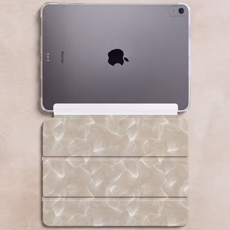 iPad hoes - Organisch - Textuur - Beige — 6