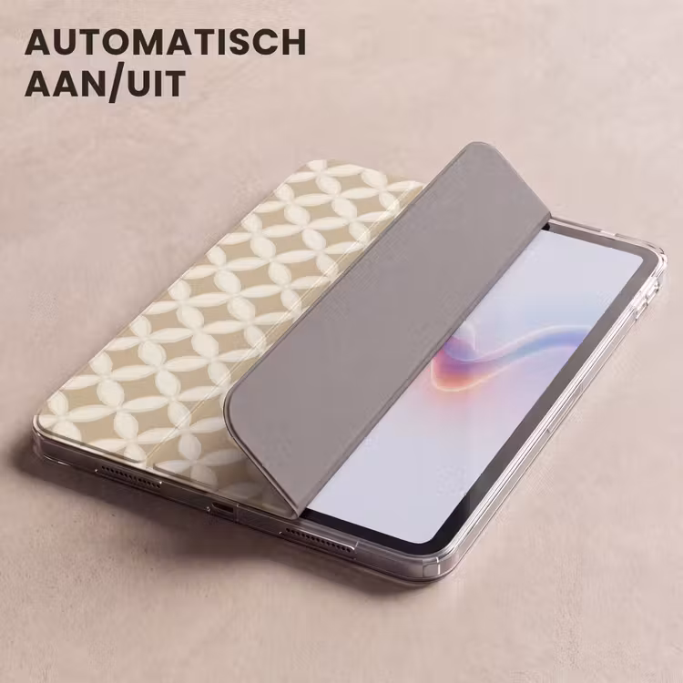 iPad hoes - Symmetrisch - Motief - Beige — 5