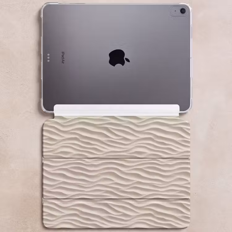 iPad hoes - Zand - Golven - Beige — 6