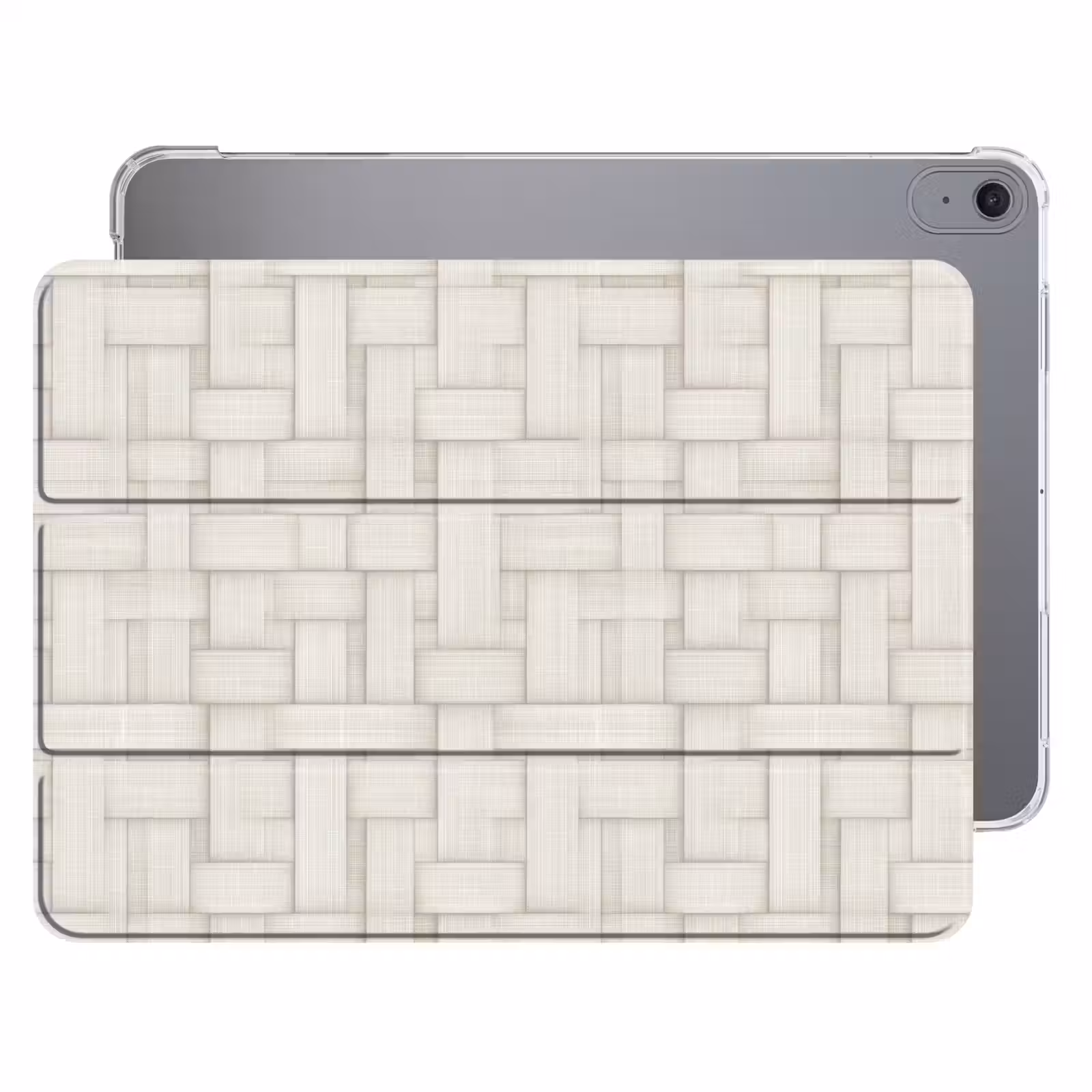 iPad hoes - Vlechtwerk - Banen - Beige — 1