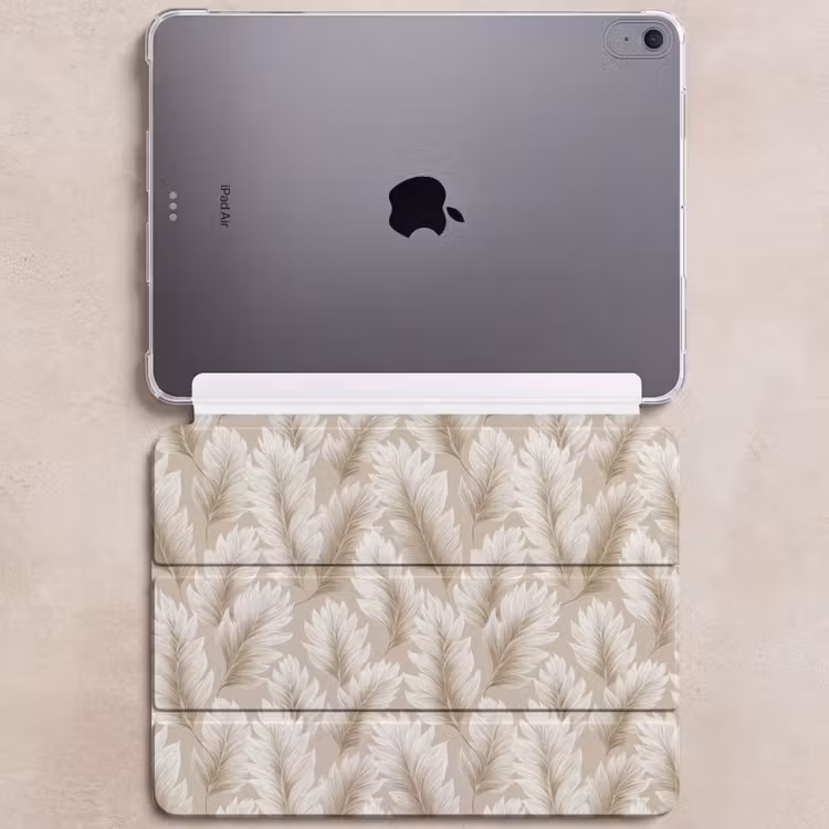 iPad hoes - Botanisch - Patroon - Beige — 6