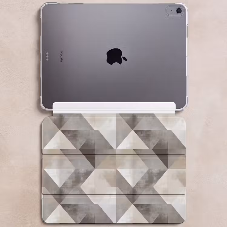iPad hoes - Geometrisch - Motief - Aardetinten — 6