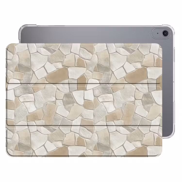 iPad hoes - Mozaïek - Stenen - Beige — 1